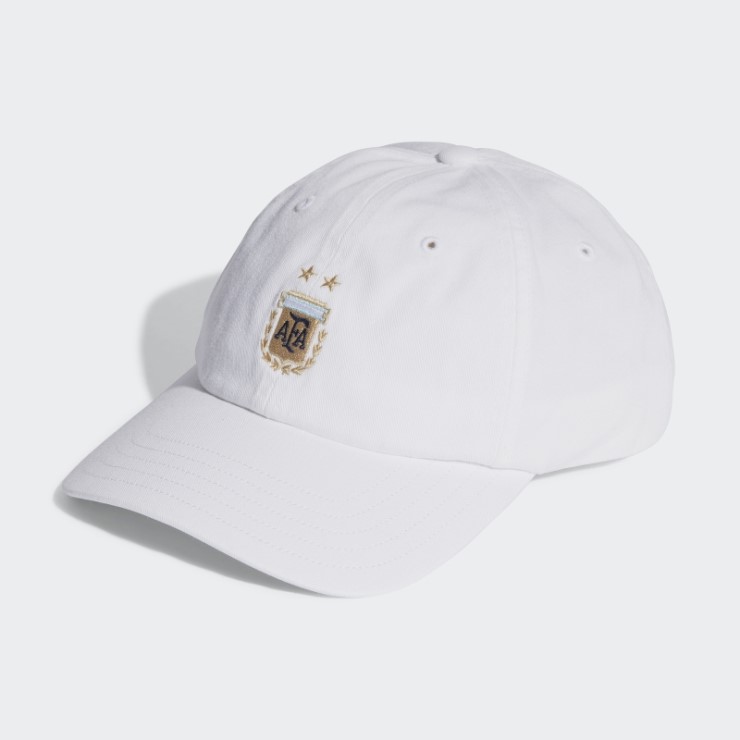 Gorra Argentina Papa Adidas Blanca