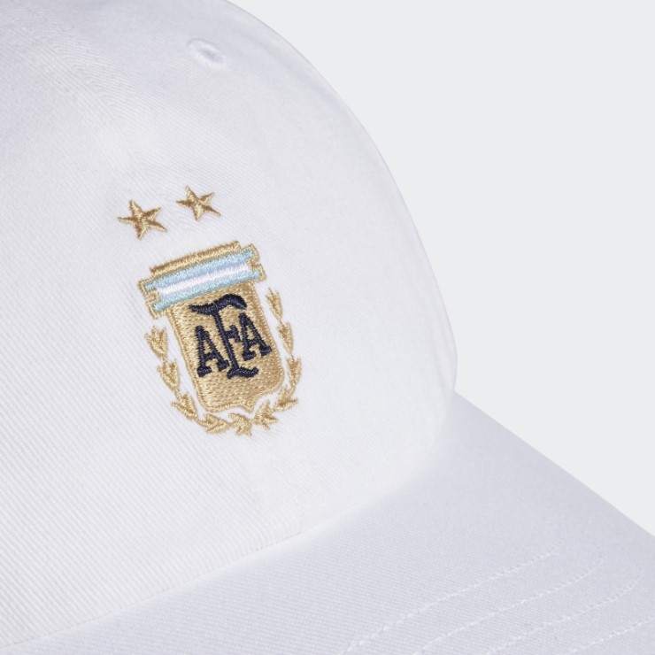Gorra Argentina Papa Adidas Blanca