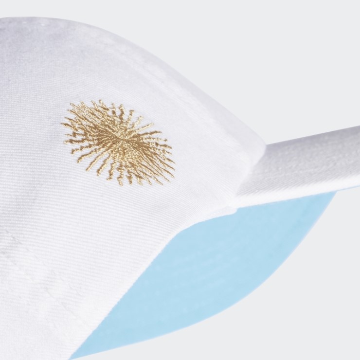Gorra Argentina Papa Adidas Blanca