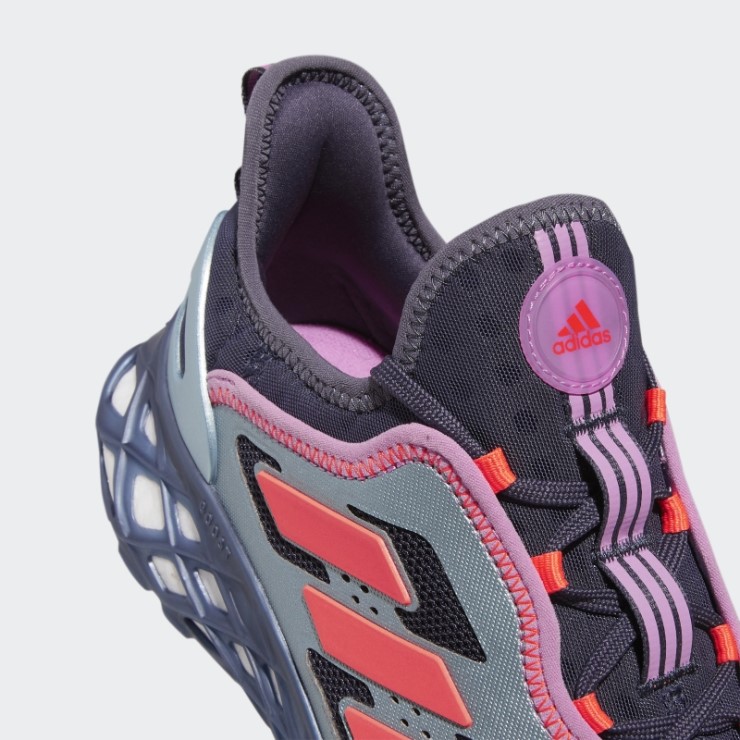 Adidas Grey Met Web Boost Running Sportswear Estilo De Vida Zapatos