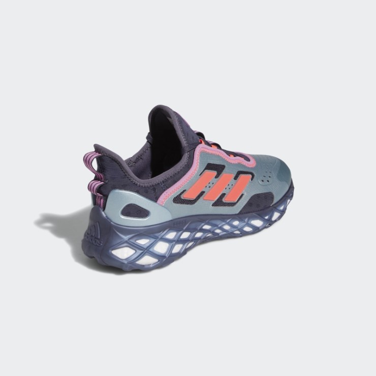 Adidas Grey Met Web Boost Running Sportswear Estilo De Vida Zapatos