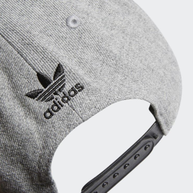 Gorra Adidas Trefoil Chain Snap-back Gris Medio