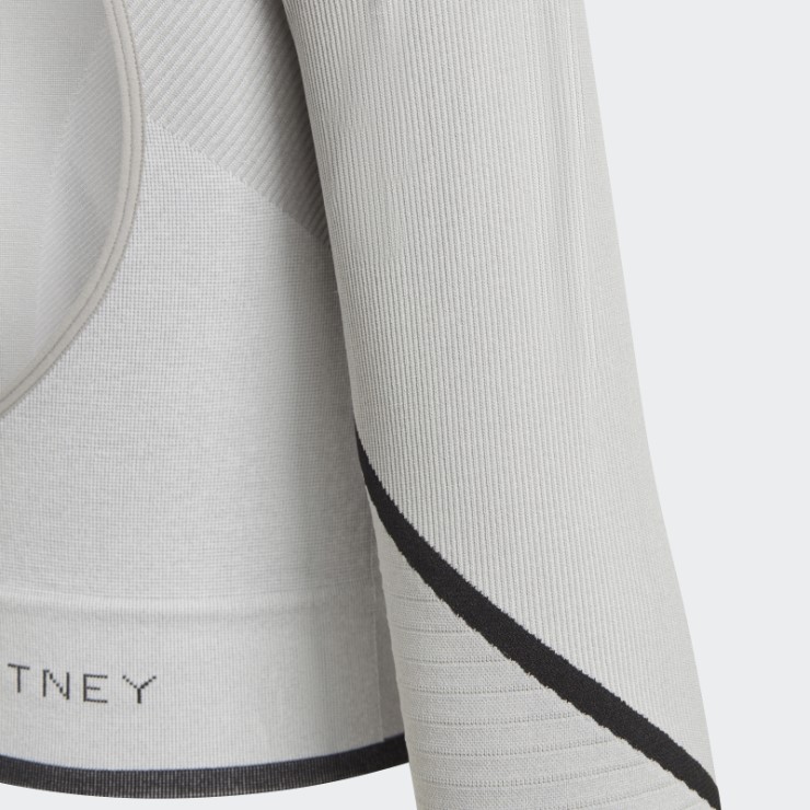 Top De Manga Larga Mgh Solid Grey Hot Adidas By Stella Mccartney Truestrength