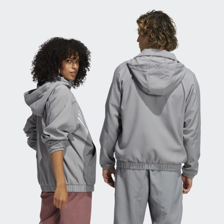 Cortavientos De Taller Gris (género Neutral) Adidas