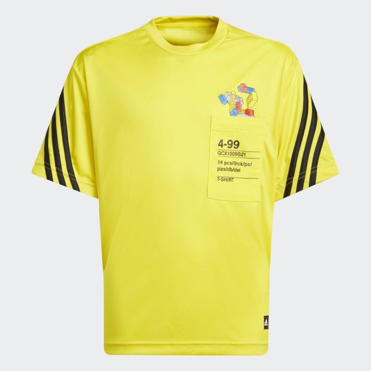 Adidas X Classic Lego Camiseta Moda Amarillo