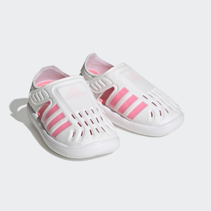Blanco Adidas Sandalias De Agua De Verano Con Punta Cerrada