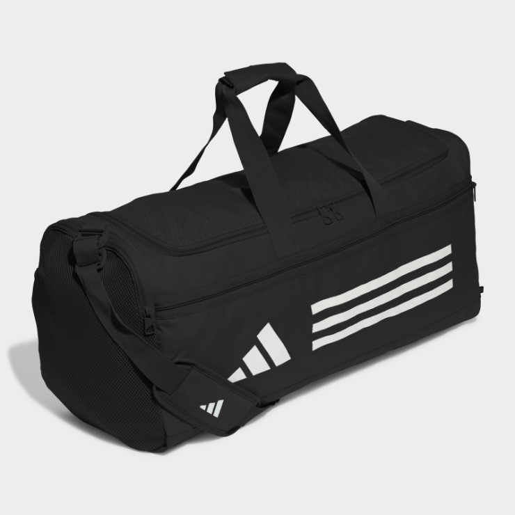 Bolsa De Lona De Entrenamiento Esencial Negra Mediana Adidas