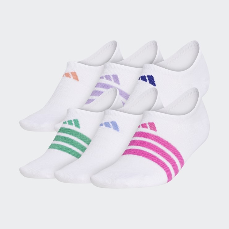 Adidas Superlite Super-no-show Calcetines 6 Pares Pop Morado Mel Fashion
