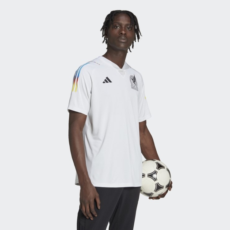 Adidas Mexico Tiro 23 Game Day Pre-match Camiseta Blanca