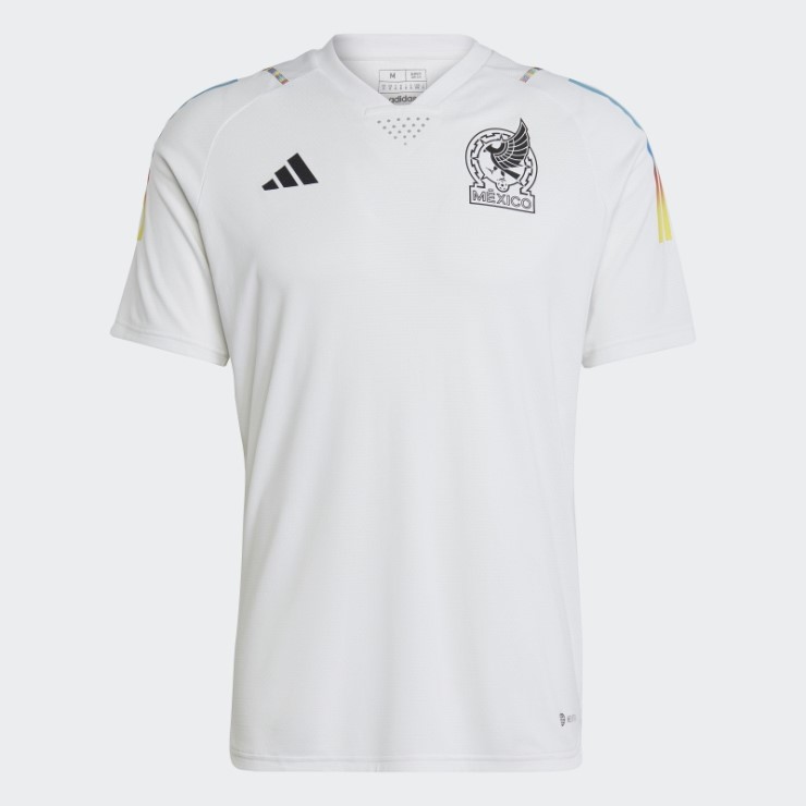 Adidas Mexico Tiro 23 Game Day Pre-match Camiseta Blanca