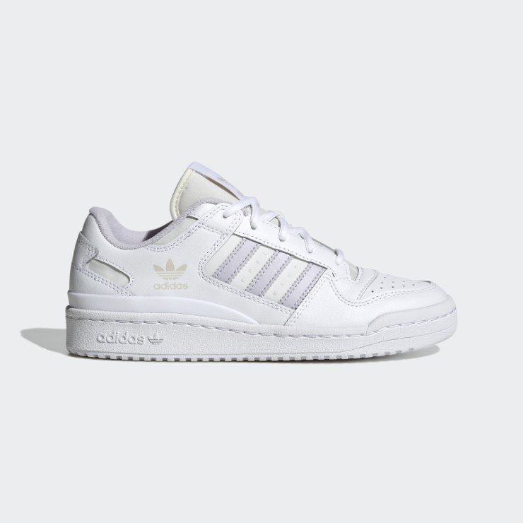 Blanco Adidas Forum Bajo Zapatos Clásicos