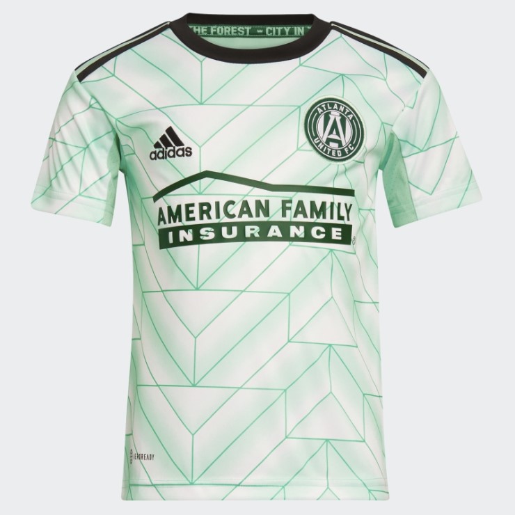Camiseta Adidas Atlanta United Fc 22/23 Segunda Equipación Menta
