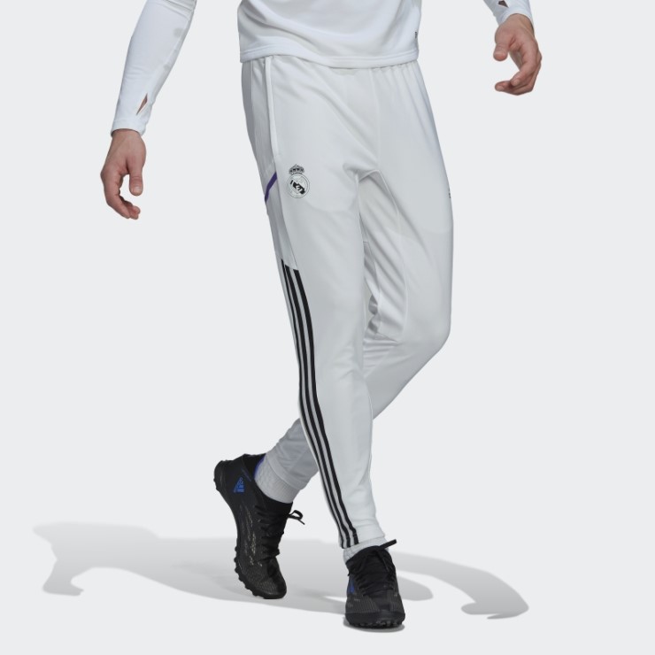Pantalón De Chándal De Entrenamiento Adidas Blanco Real Madrid Condivo 22