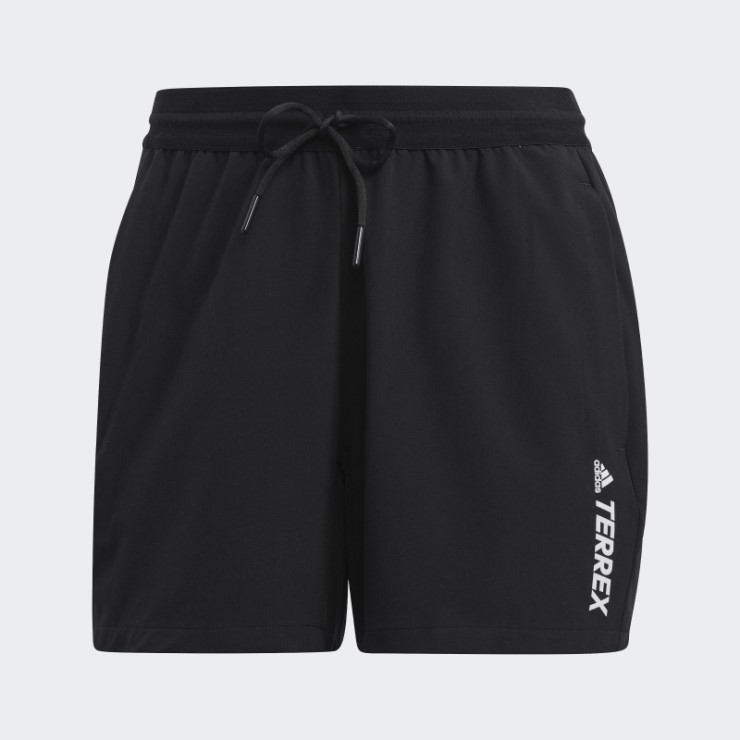 Pantalón Corto De Senderismo Adidas Terrex Liteflex Negro