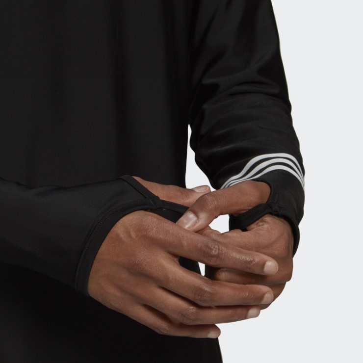 Top De Baño Negro Manga Larga Adidas