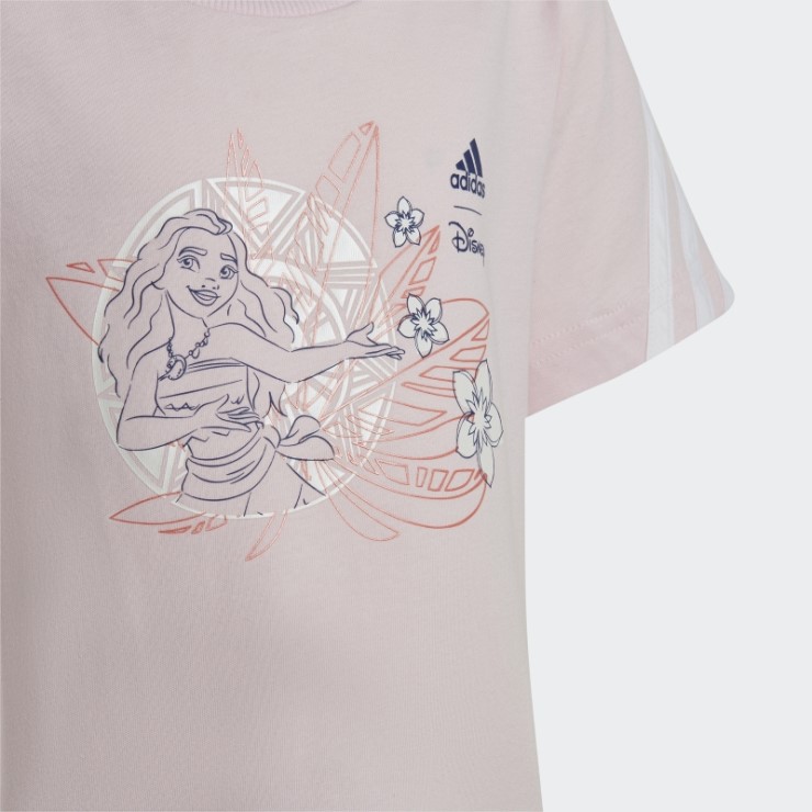 Disney Moana Camiseta Rosa Adidas