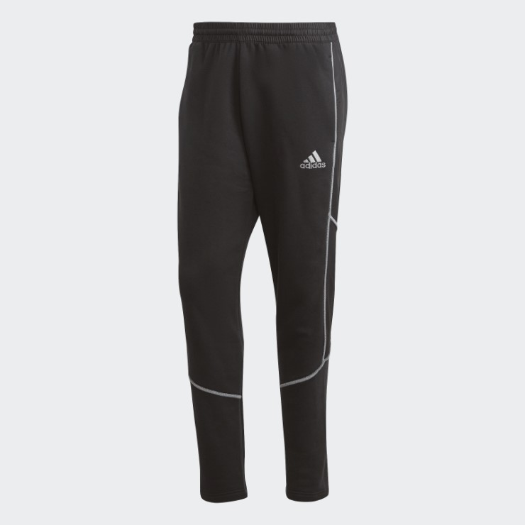 Joggers De Forro Polar Con Reflejos En La Oscuridad Negros Adidas