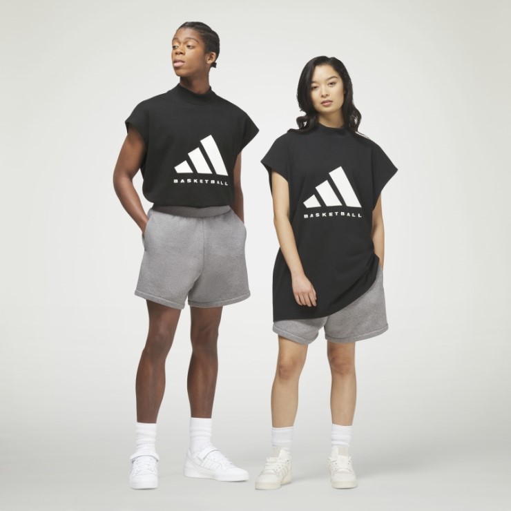 Adidas Camiseta Sin Mangas De Baloncesto Caliente Negro