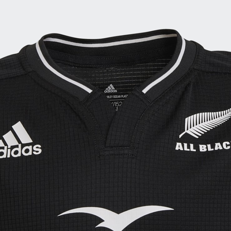 Camiseta Adidas All Blacks Rugby Primera Equipación Blanco Elegante