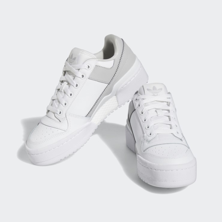 Zapatillas Adidas Forum Gris Negrita