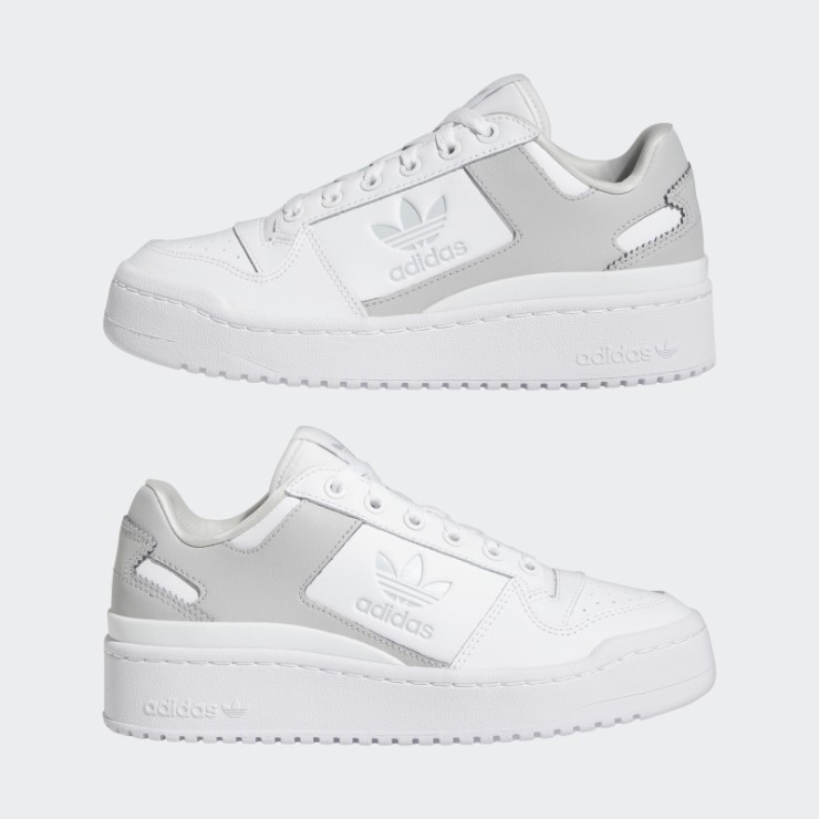 Zapatillas Adidas Forum Gris Negrita