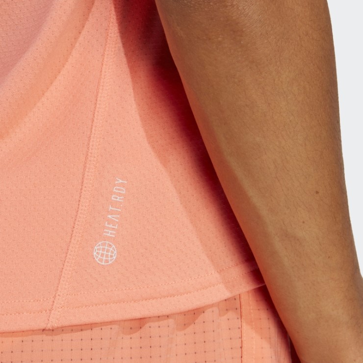 Camiseta X-city Running Heat.rdy Adidas Coral