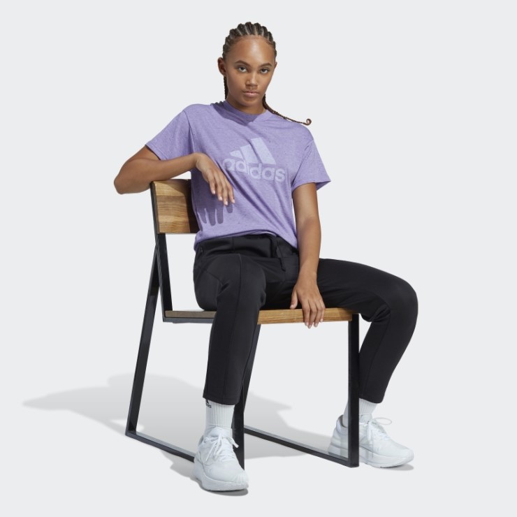 Violeta Mel Adidas Future Icons Winners 3.0 Camiseta De Moda