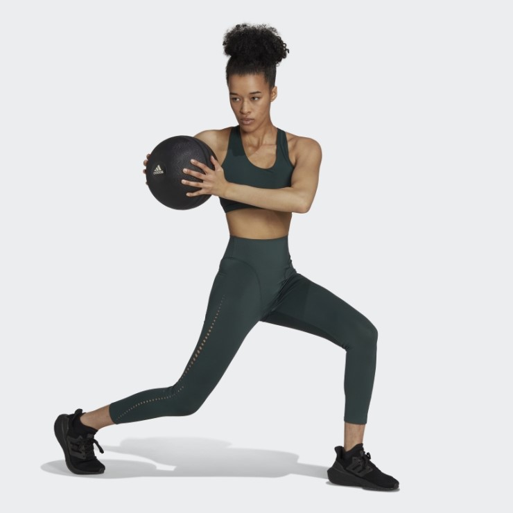 Optime Training Lo Mejor De Adidas 7/8 Leggings Verde