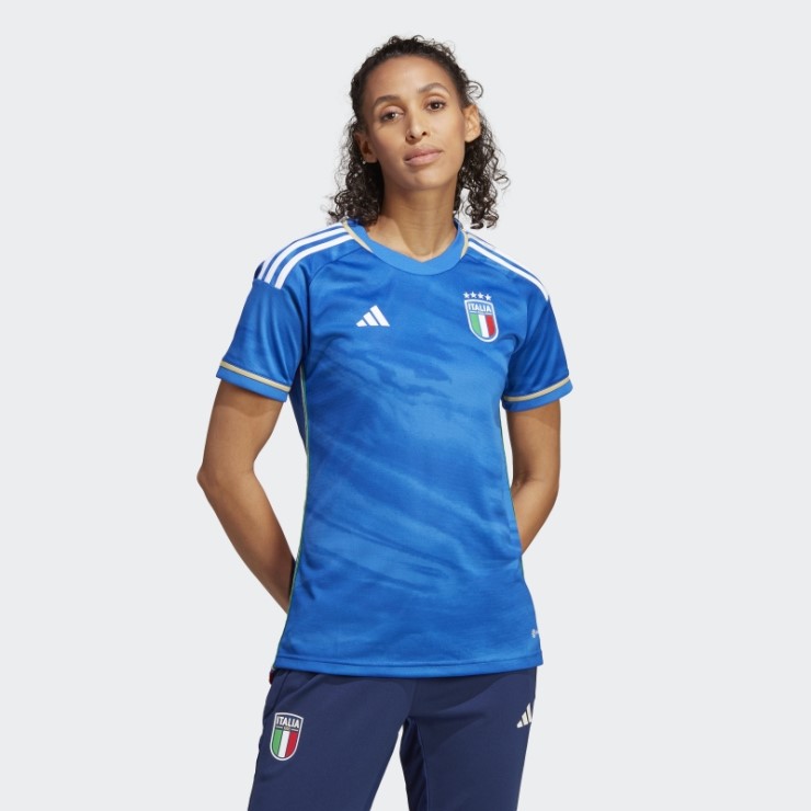 Camiseta Italia 23 Primera Equipación Azul Adidas