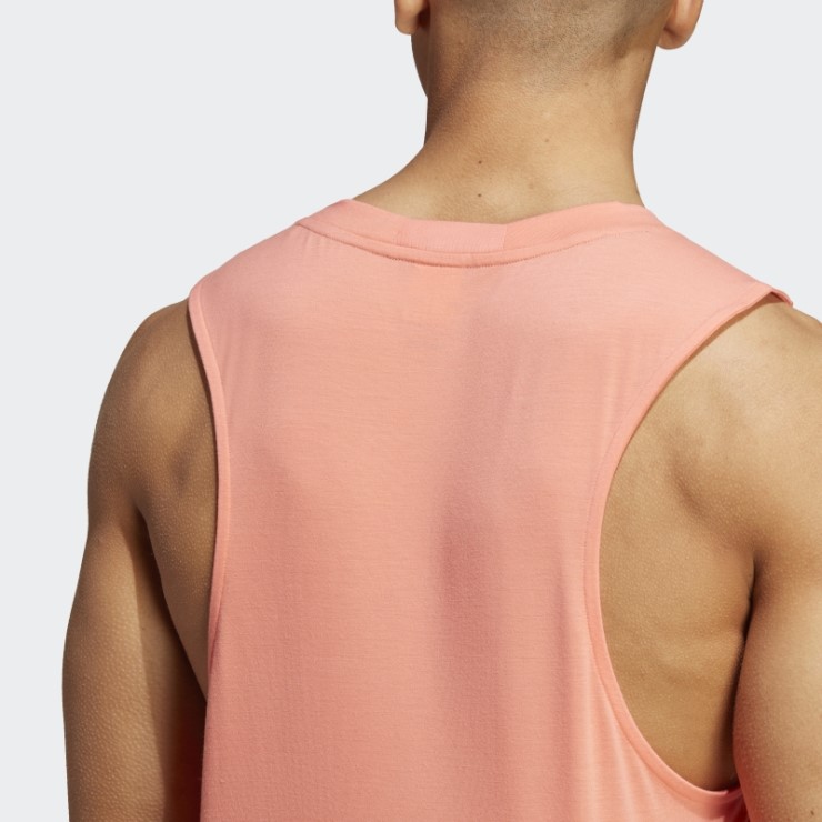 Camiseta De Tirantes Adidas Coral Diseñada Para Entrenar