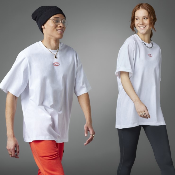 Camiseta Blanca San Valentin Adidas