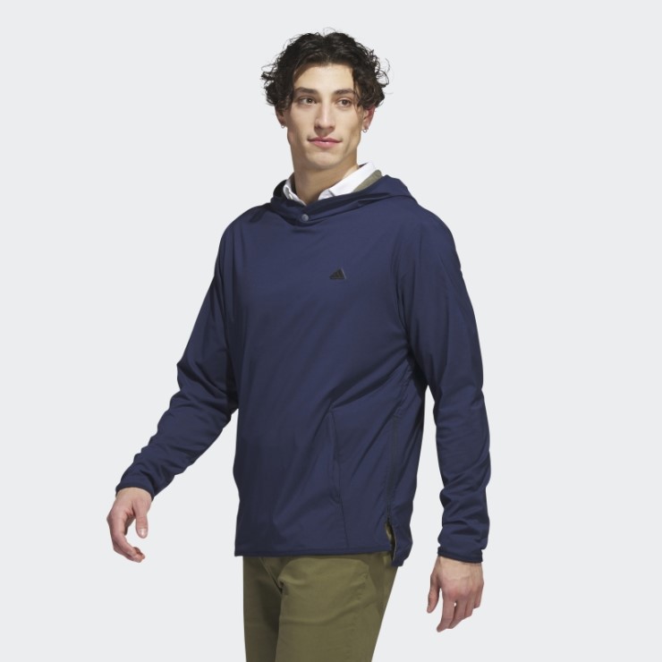 Sudadera Con Capucha De Golf Ligera Wind.rdy Go-to Azul Marino Adidas
