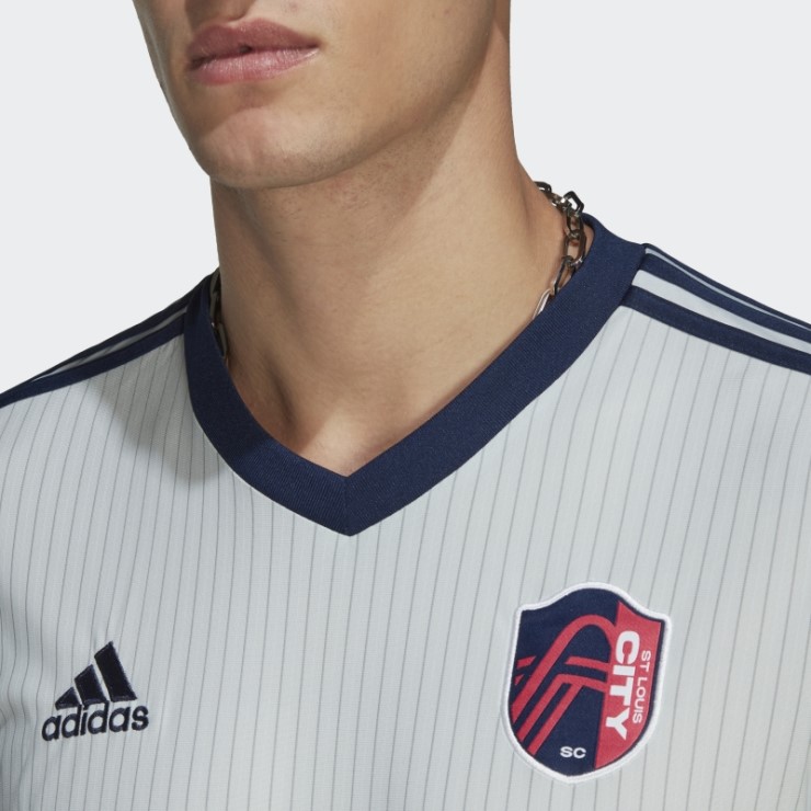Gris Adidas St. Camiseta Louis City Sc 23 Segunda