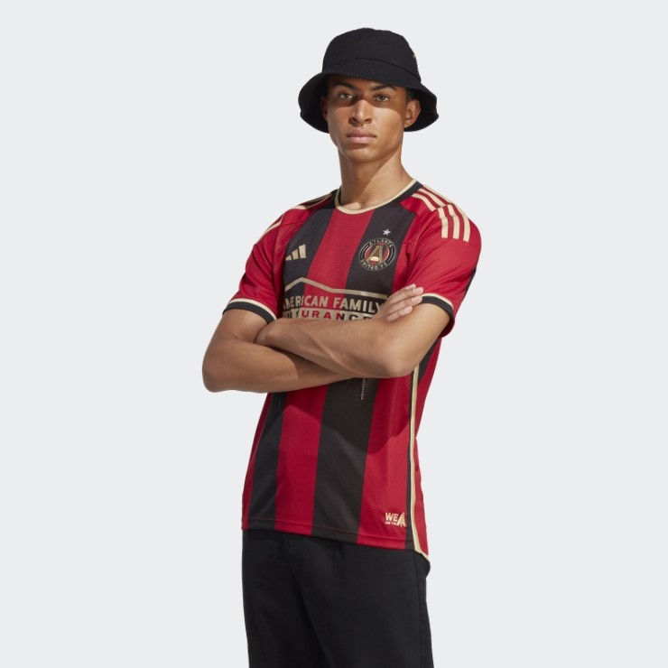 Camiseta Atlanta United Fc 23/24 Primera Equipación Autentico Negro Adidas