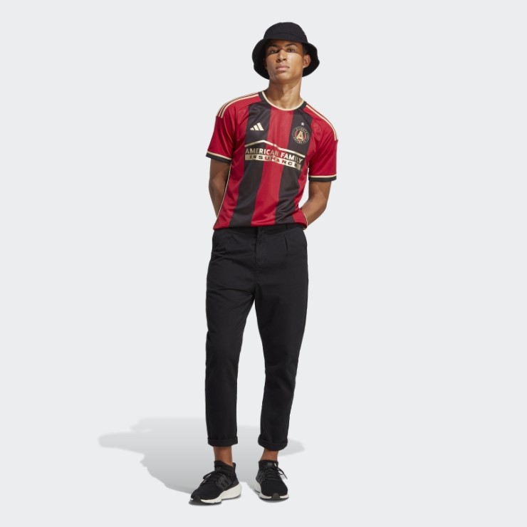Camiseta Atlanta United Fc 23/24 Primera Equipación Autentico Negro Adidas