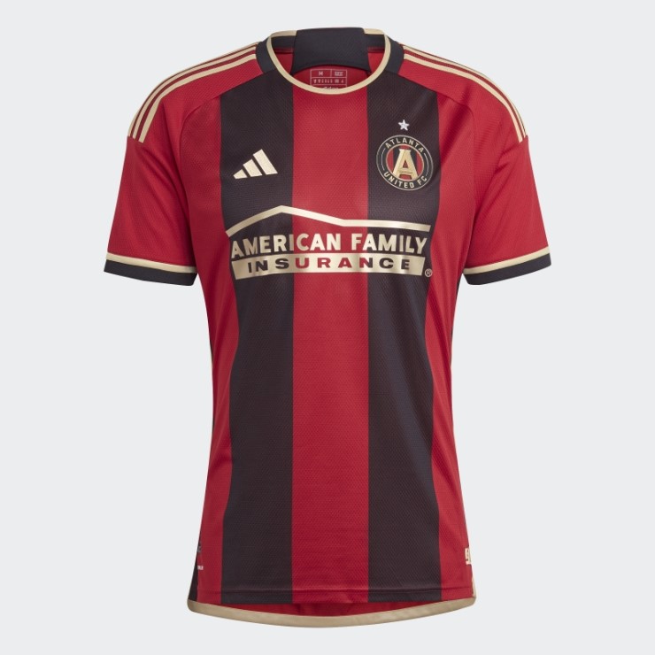 Camiseta Atlanta United Fc 23/24 Primera Equipación Autentico Negro Adidas