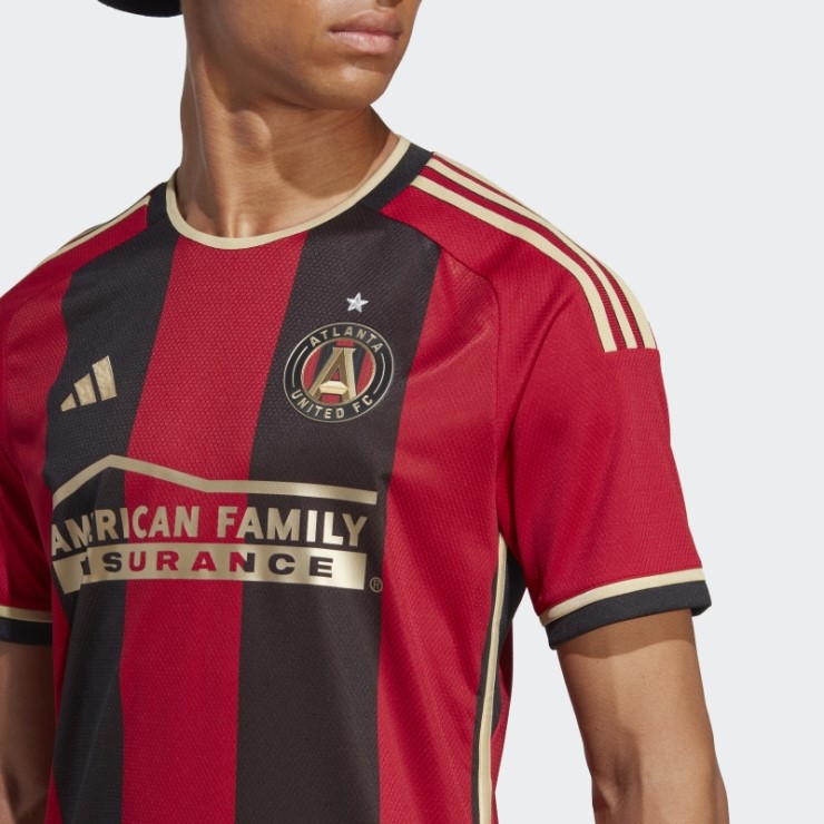Camiseta Atlanta United Fc 23/24 Primera Equipación Autentico Negro Adidas