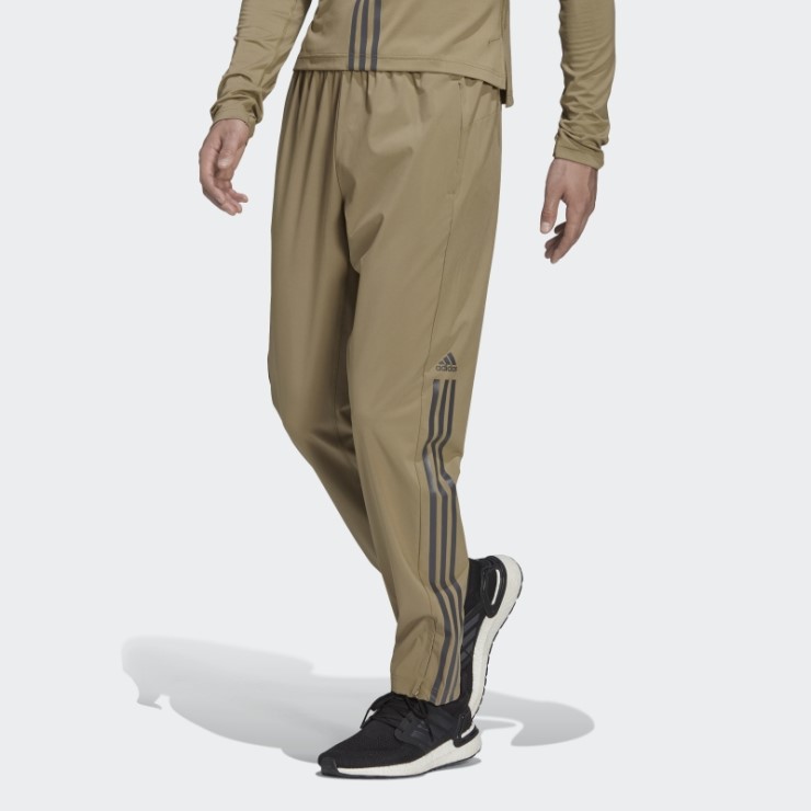Joggers Con Cremallera Tejida Alphastrength Orbit Green Adidas