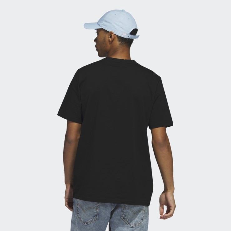 Adidas Sportswear Block Graphic Camiseta Negra Caliente