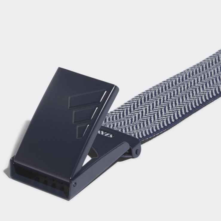 Adidas Cinturón De Golf Elástico Reversible Azul Marino