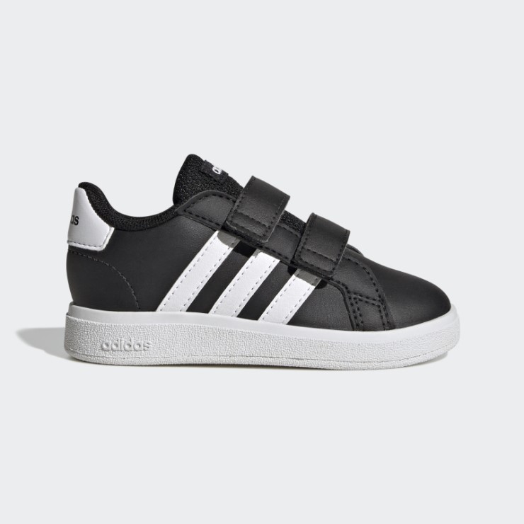 Zapatos De Gancho Y Bucle Grand Court Lifestyle Adidas Negro