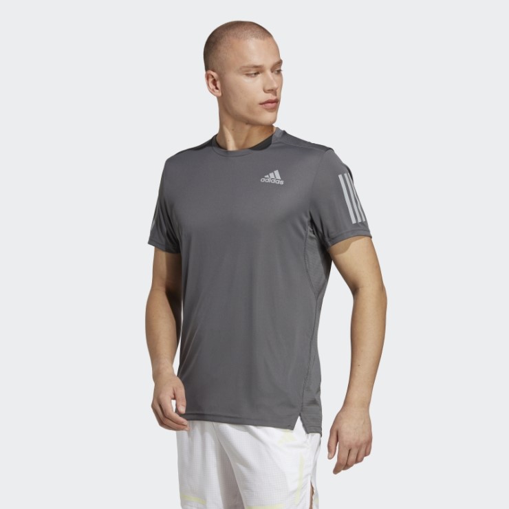 Camiseta Adidas Own The Run Gris