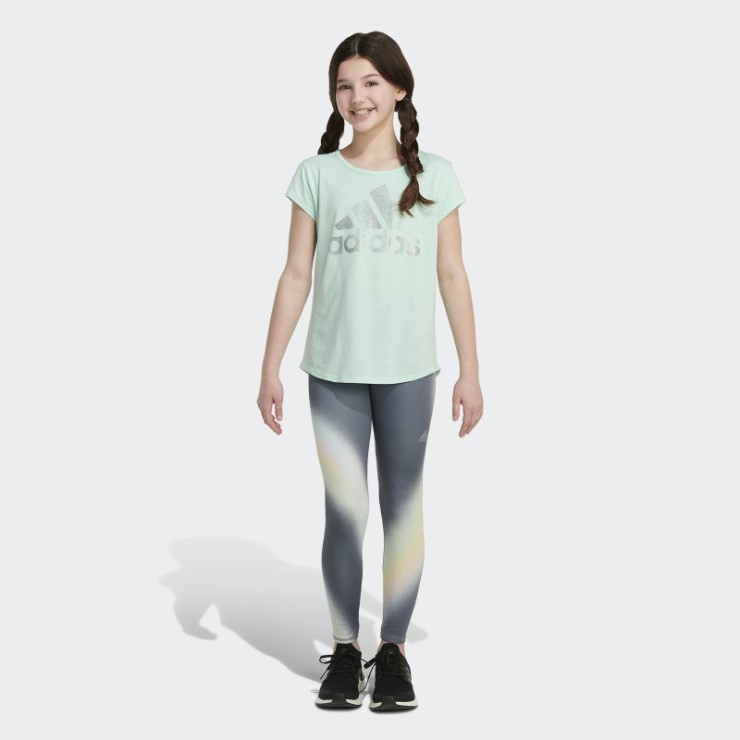 Mallas Adidas Rainbow Wrap Gris Medio