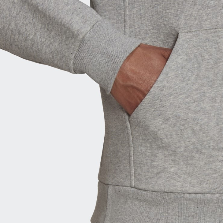 Adidas All Szn Fleece Full-zip Hoodie Gris Medio Moda