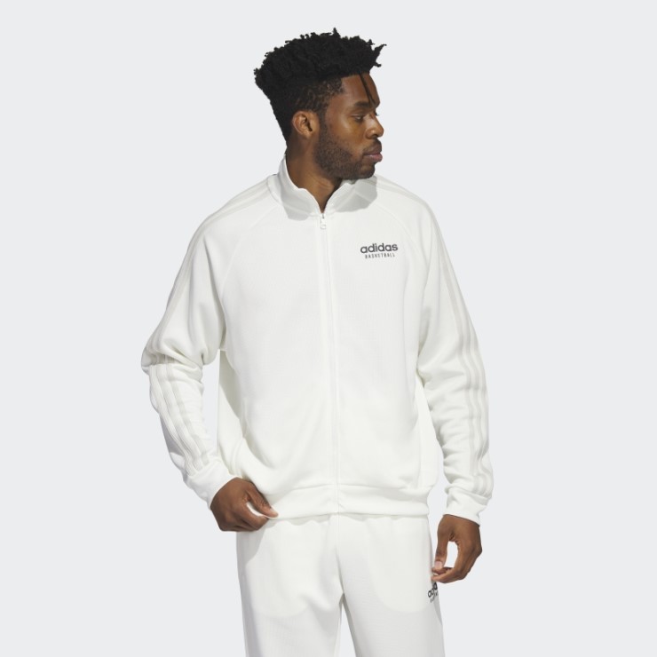 Chaqueta Adidas Basketball Select Blanca