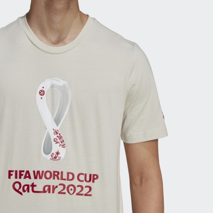 Adidas Camiseta Gráfica Copa Mundial De La Fifa 2022 Talco