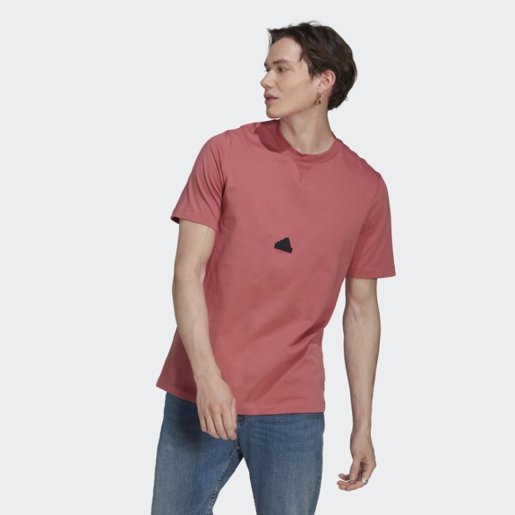 Adidas Camiseta Clásica Roja