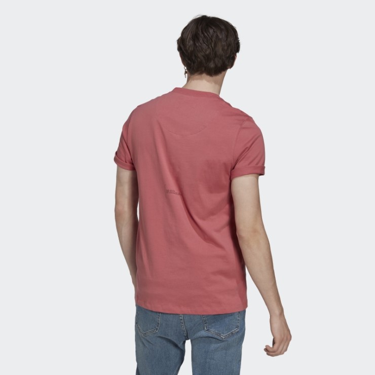 Adidas Camiseta Clásica Roja