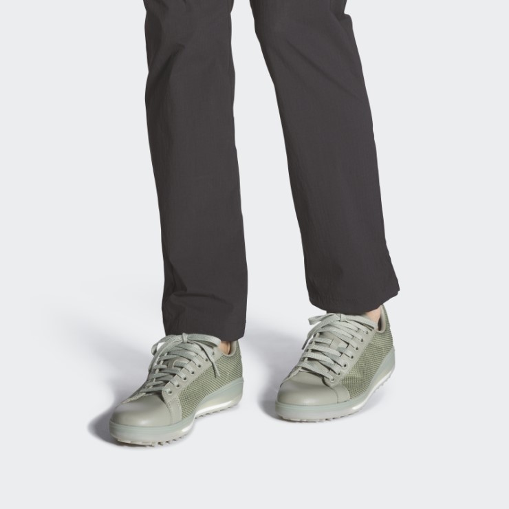 Zapatos De Golf Adidas Go-to Spikeless 1 Plateados