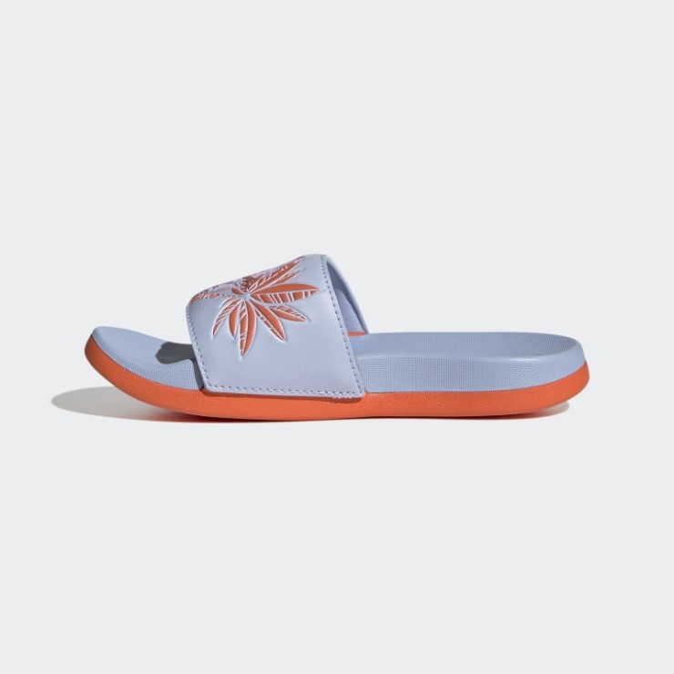 Chanclas Adidas X Disney Adilette Comfort Moana Caliente Azul Amanecer